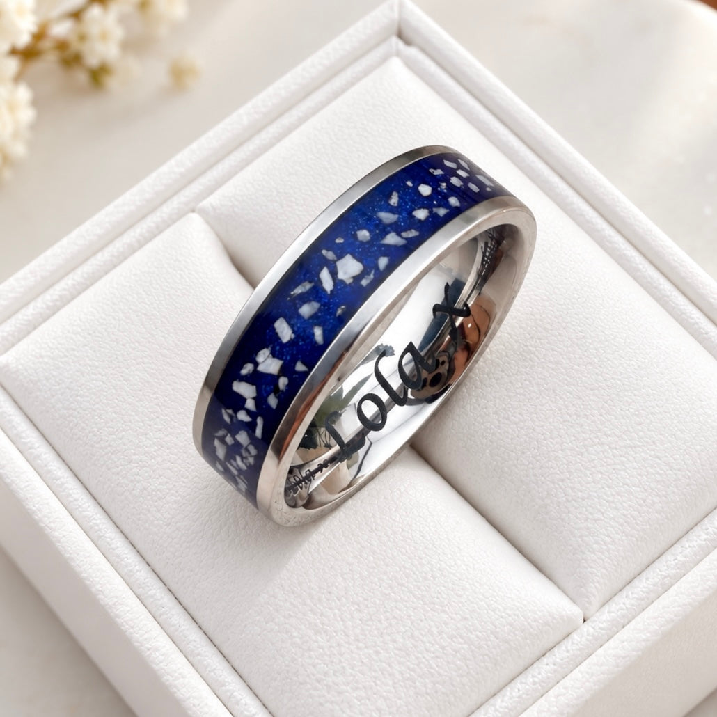 Titanium 6mm Channel Ring