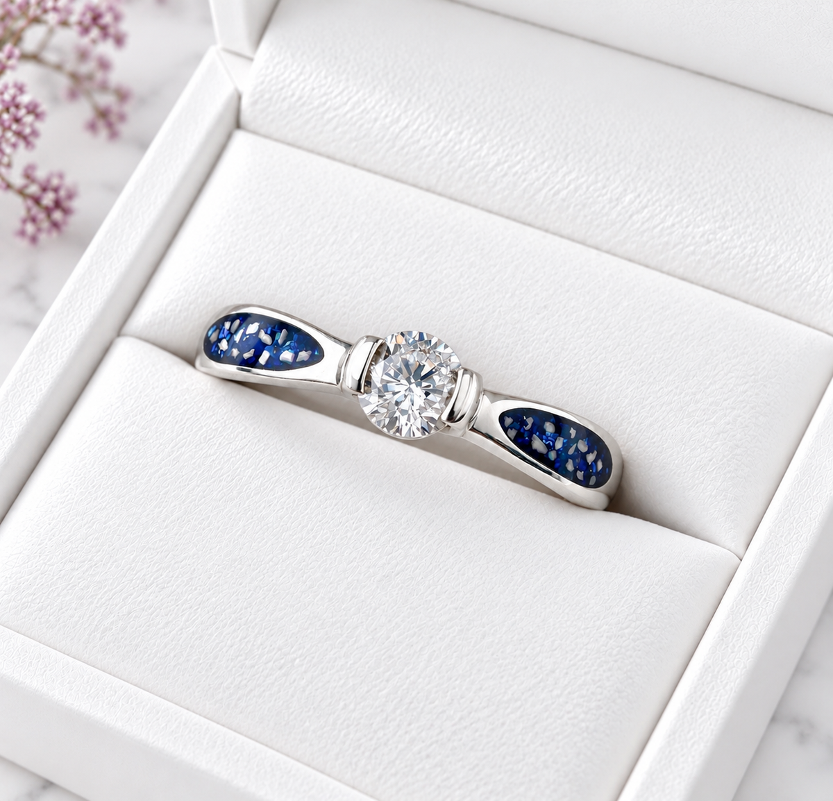 Sterling Silver Classic Solitaire Ring