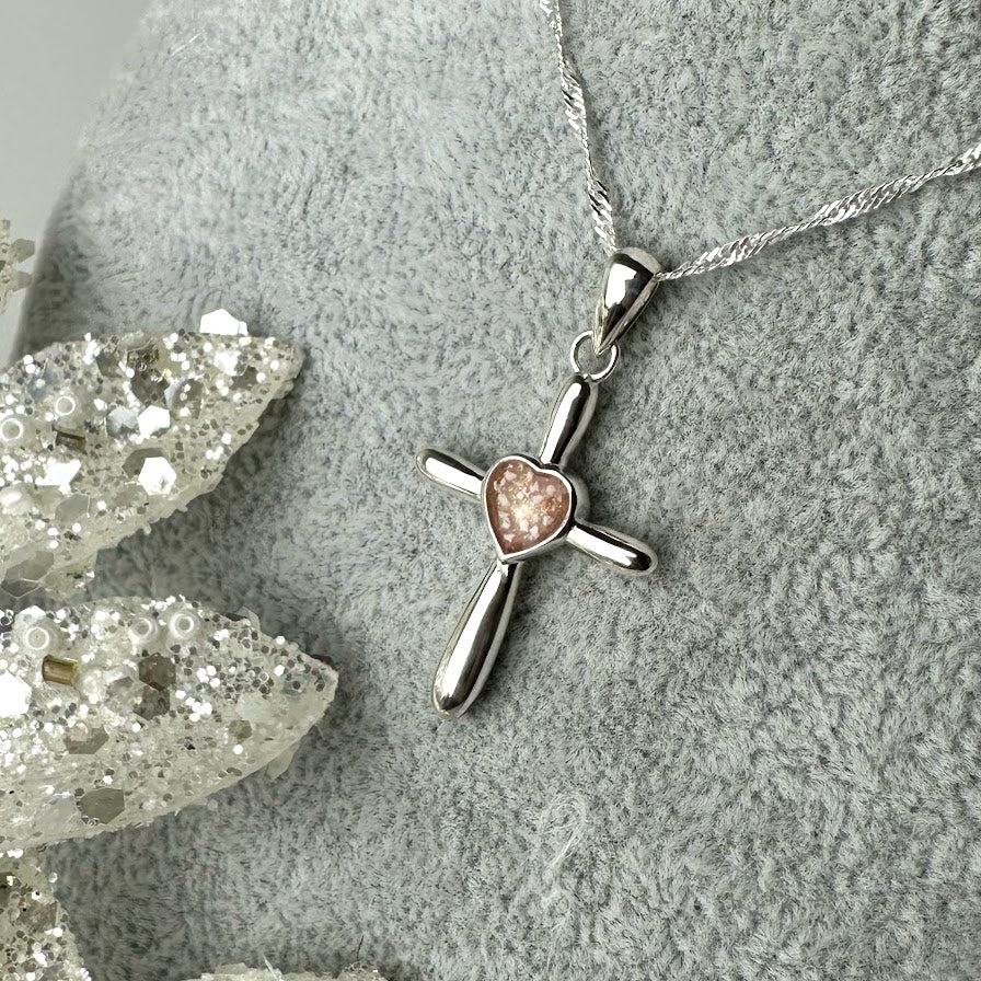 Heart Cross Pendant