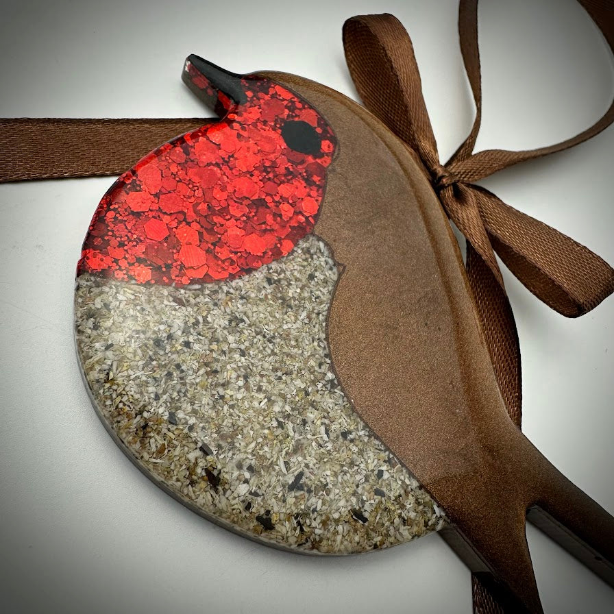 Large Robin Memorial Decoration