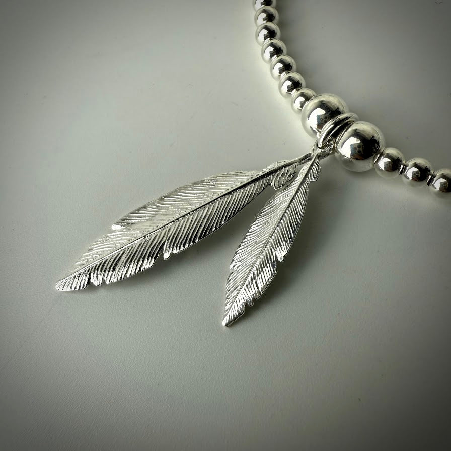 Double Feather Bracelet