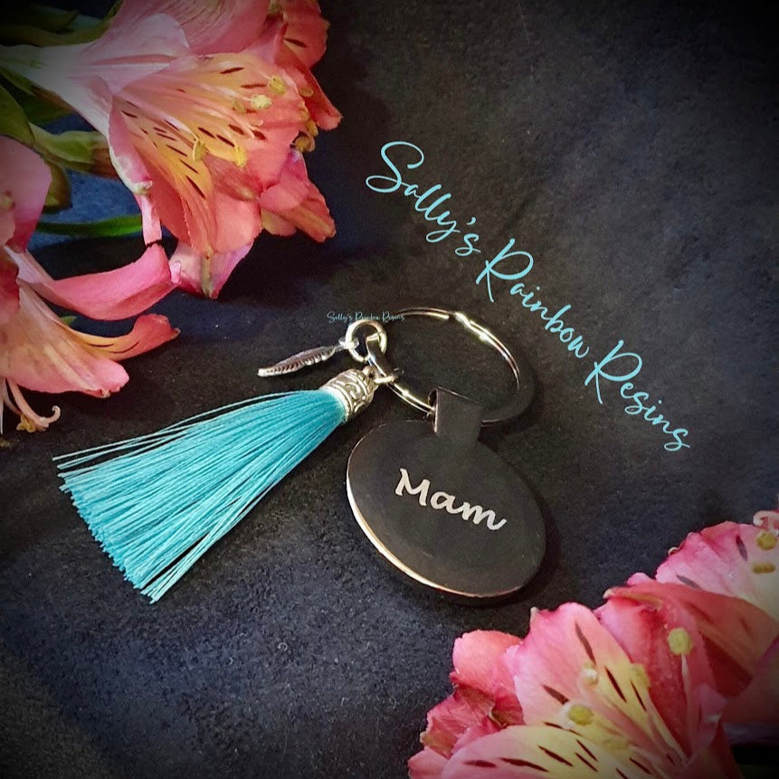 Engraved keyring