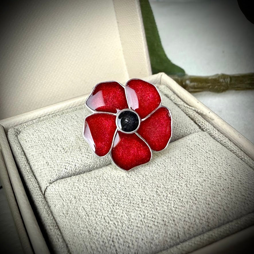 Poppy Brooch