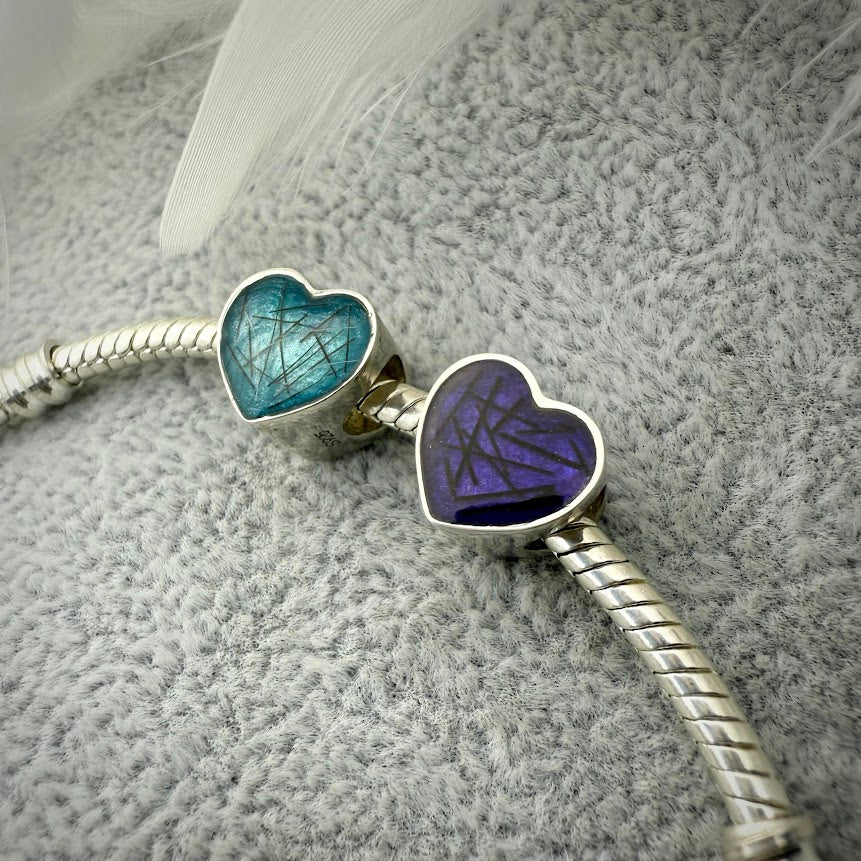 Simple Heart Bracelet Charm