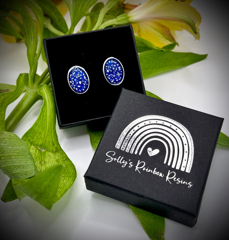 Oval .925 Silver Cufflinks