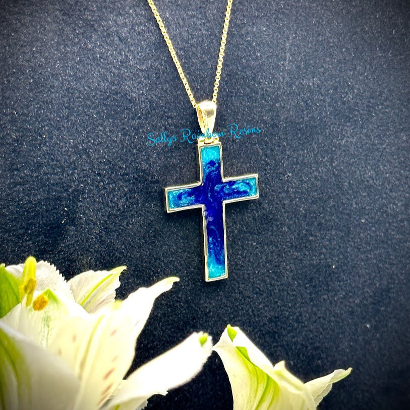 9ct Yellow Gold Cross Pendant