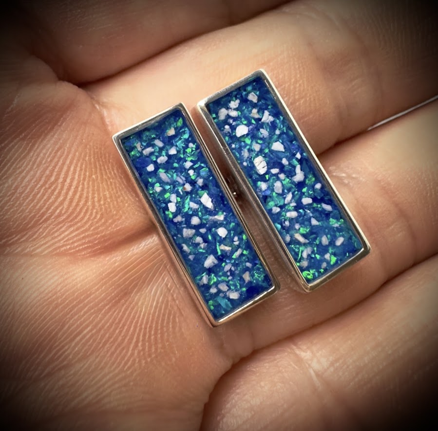 Rectangle.925 Silver Cufflinks