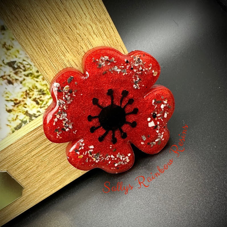 Poppy Photo Frame Memento