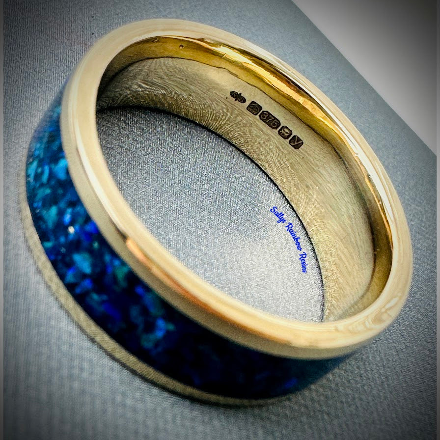 6mm 9ct Yellow Gold Band Ring