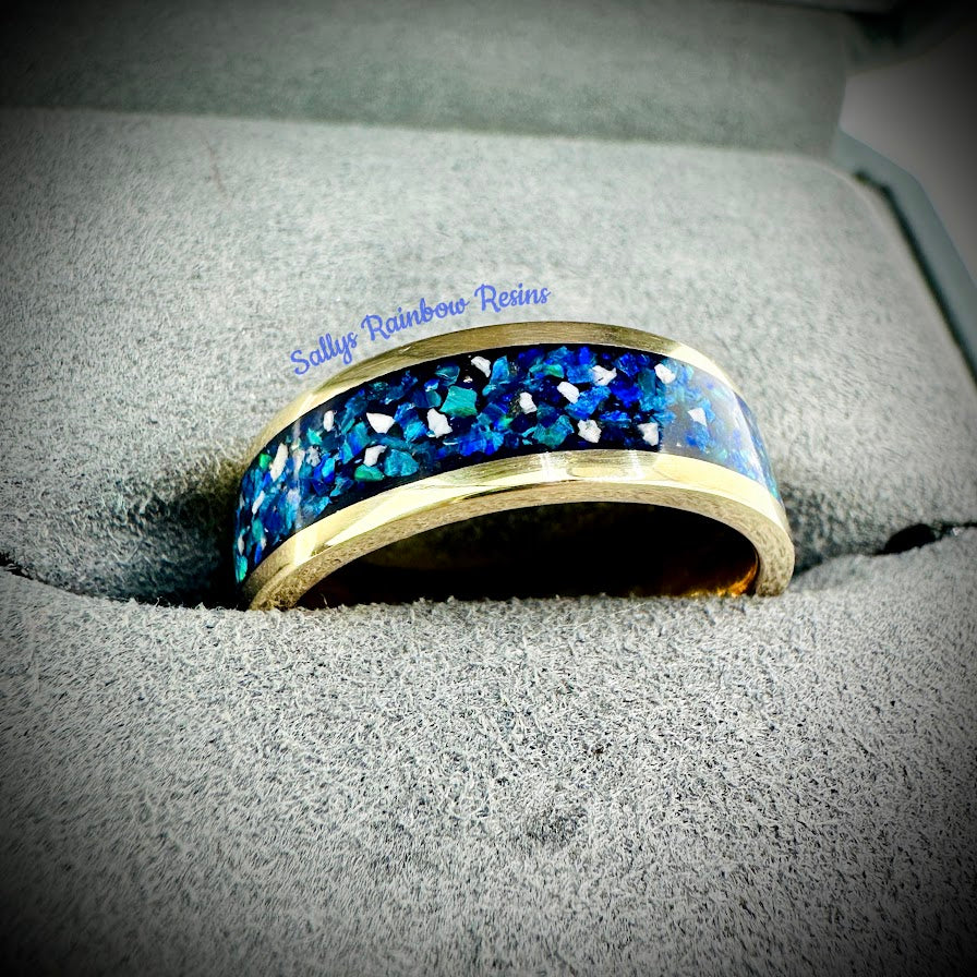 6mm 9ct Yellow Gold Band Ring
