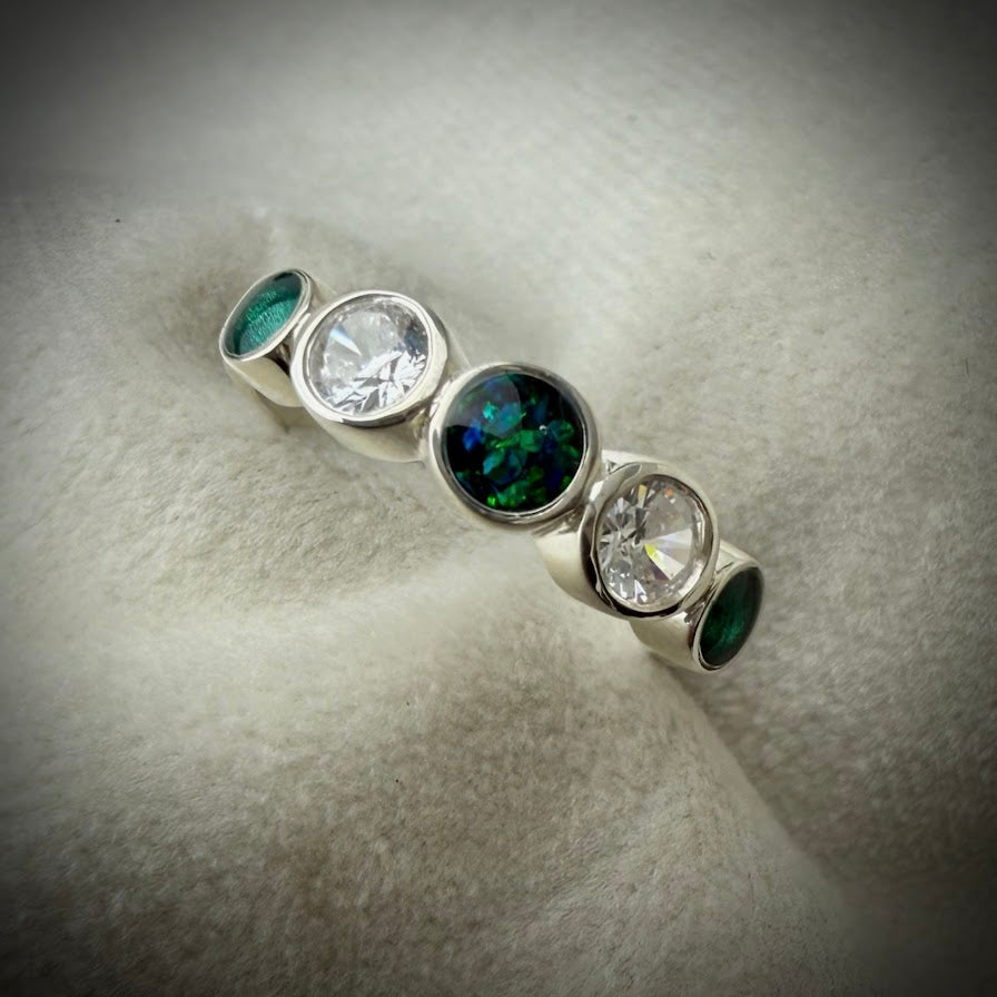 The Eternal .925 Silver Ring - Size P Only