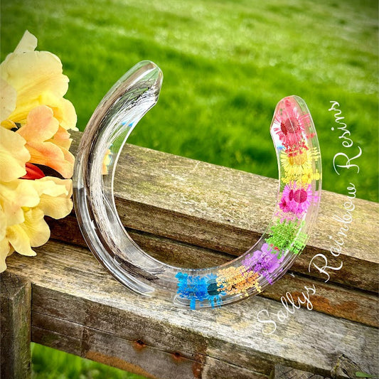 Single Horsehair / Ashes Horseshoe