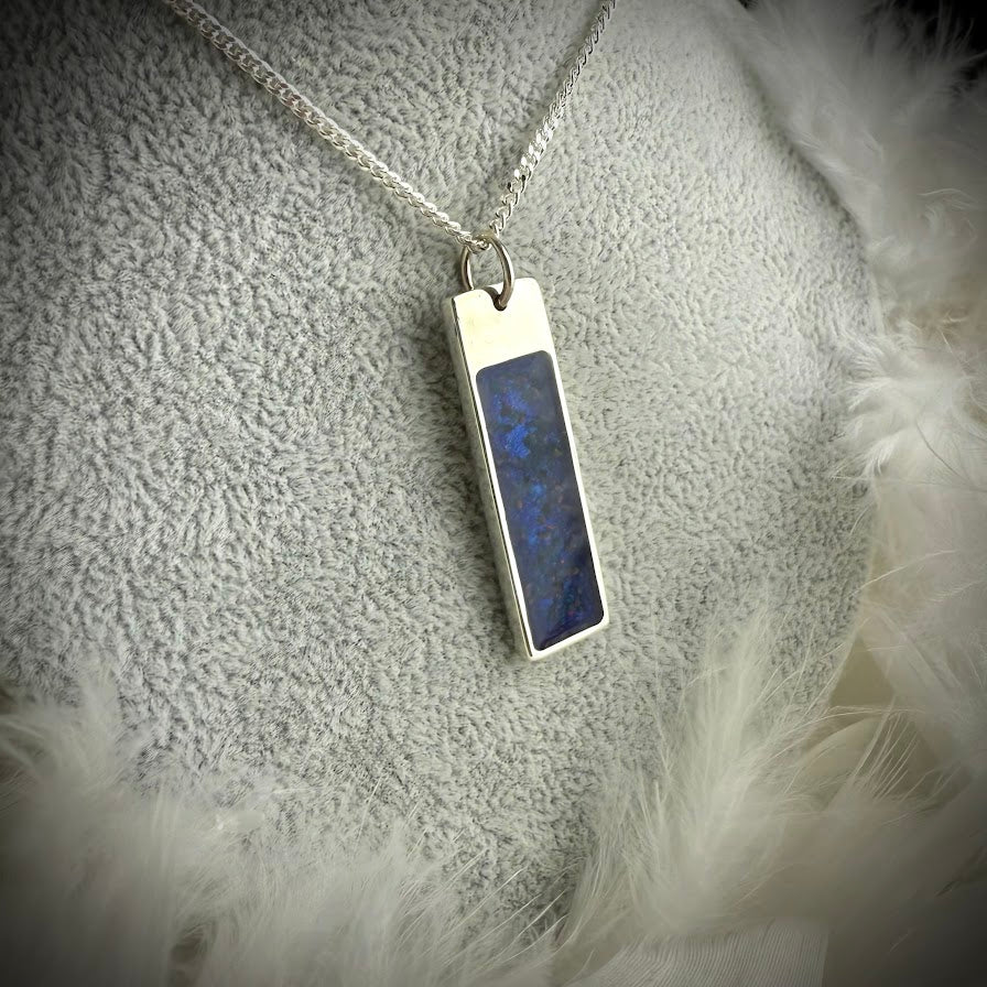 Heavyweight Oblong Bar Pendant