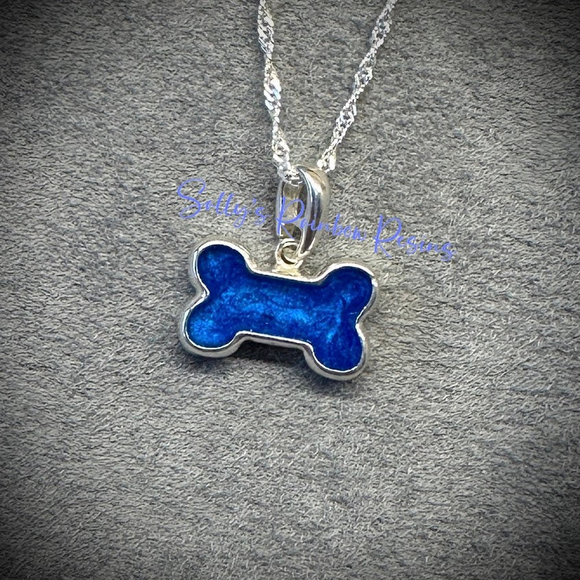 Dog Bone .925 Silver Pendant