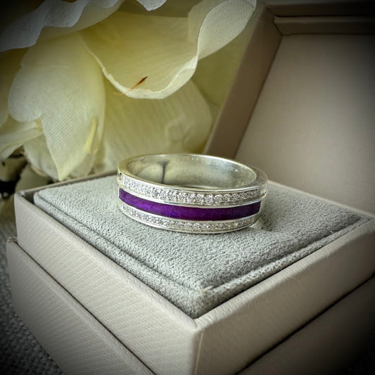 6mm Silver Forever My Always Ring