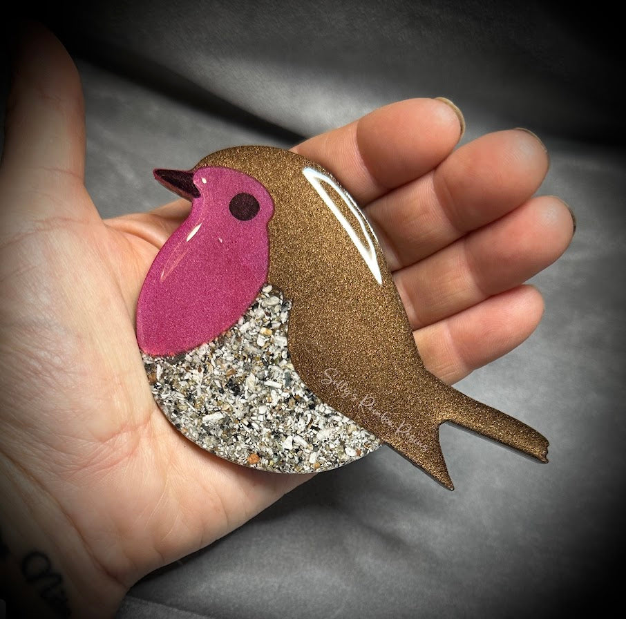 Large Robin Memorial Decoration