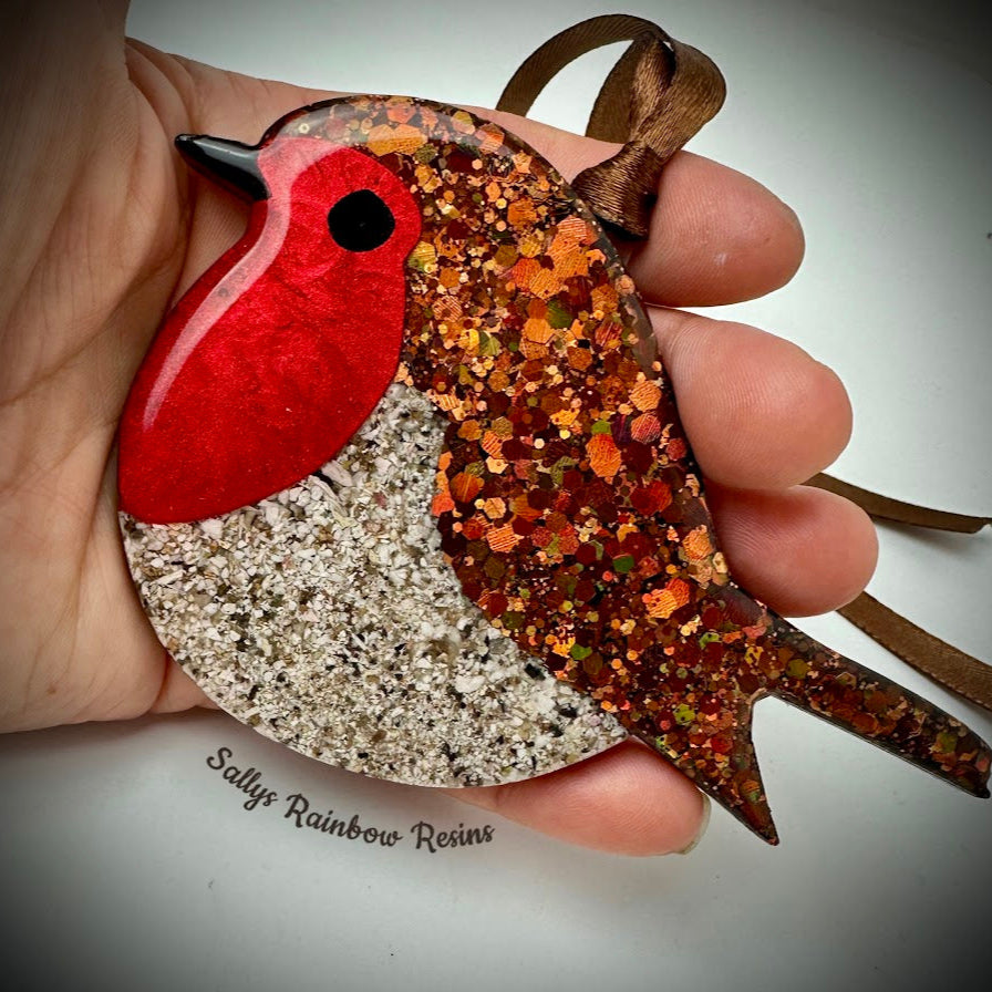 Large Robin Memorial Decoration