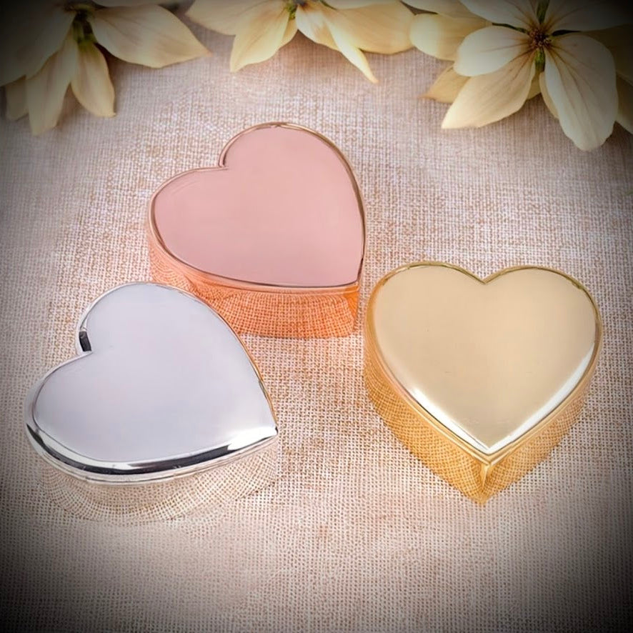 The Hidden Heart Rose Gold Trinket Box