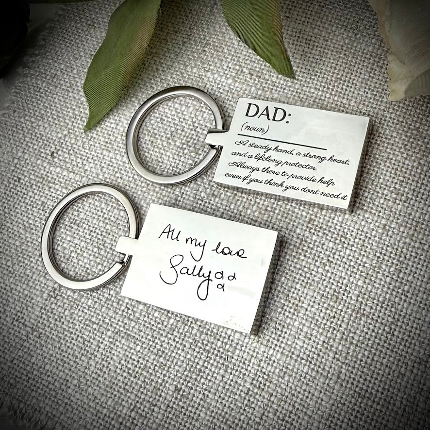 Oblong Keepsake Keyring