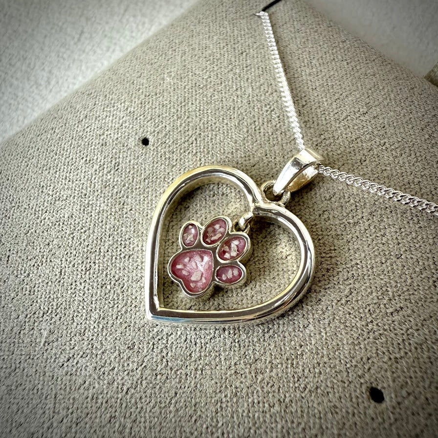 Paw Within My Heart Pendant