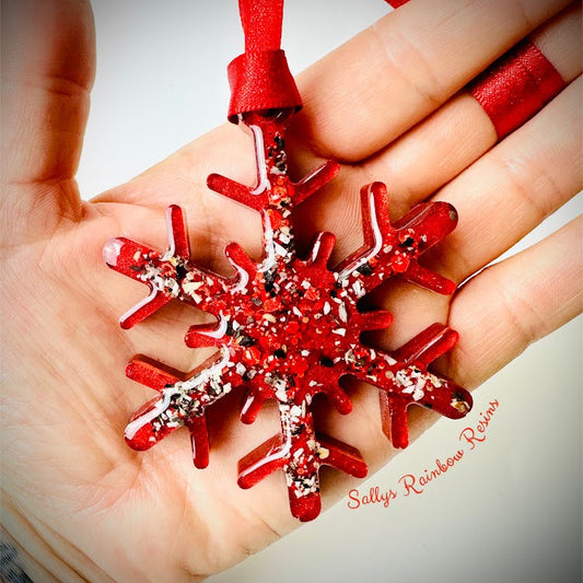 Memorial Snowflake Decoration - style 2