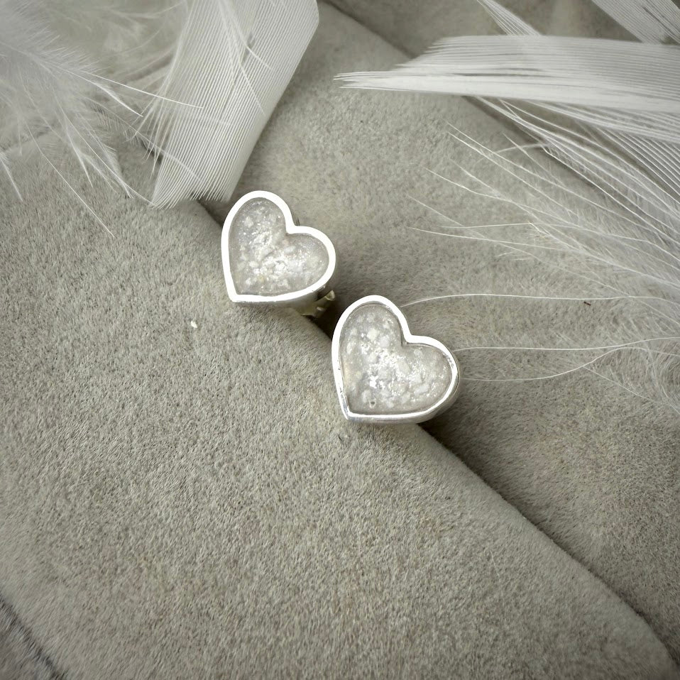 Heart Stud Earrings