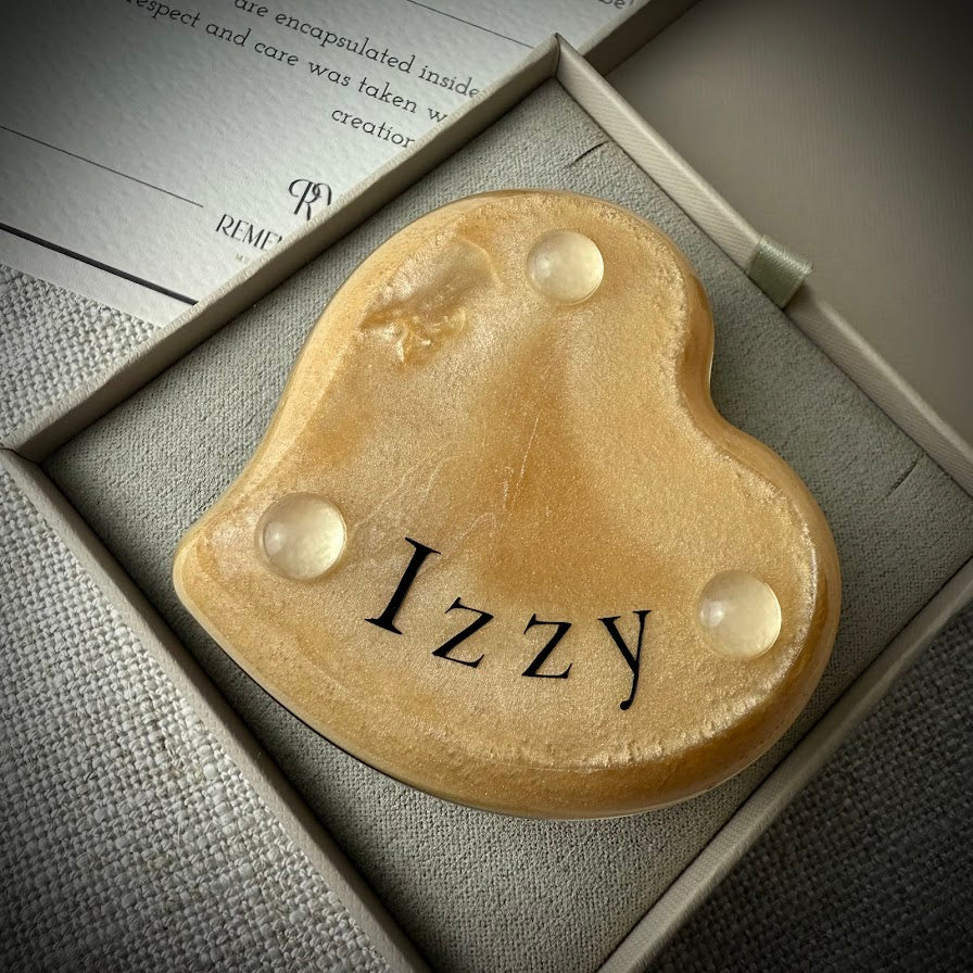 Wavy Heart Paperweight