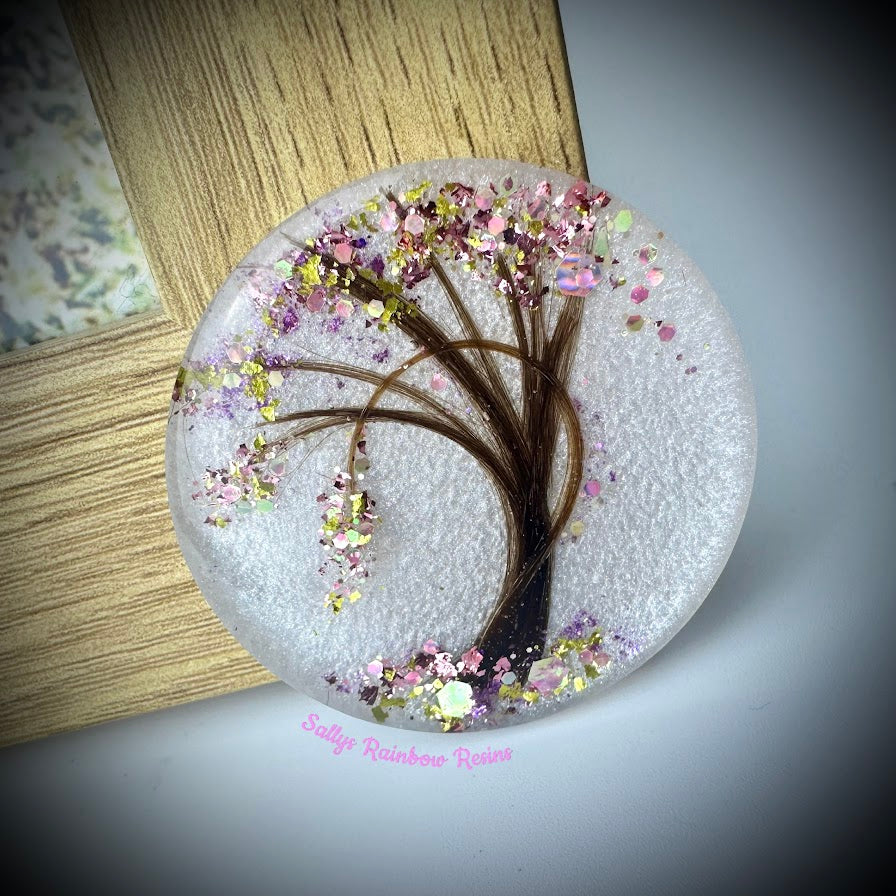 Hair tree of life Photo Frame Memento
