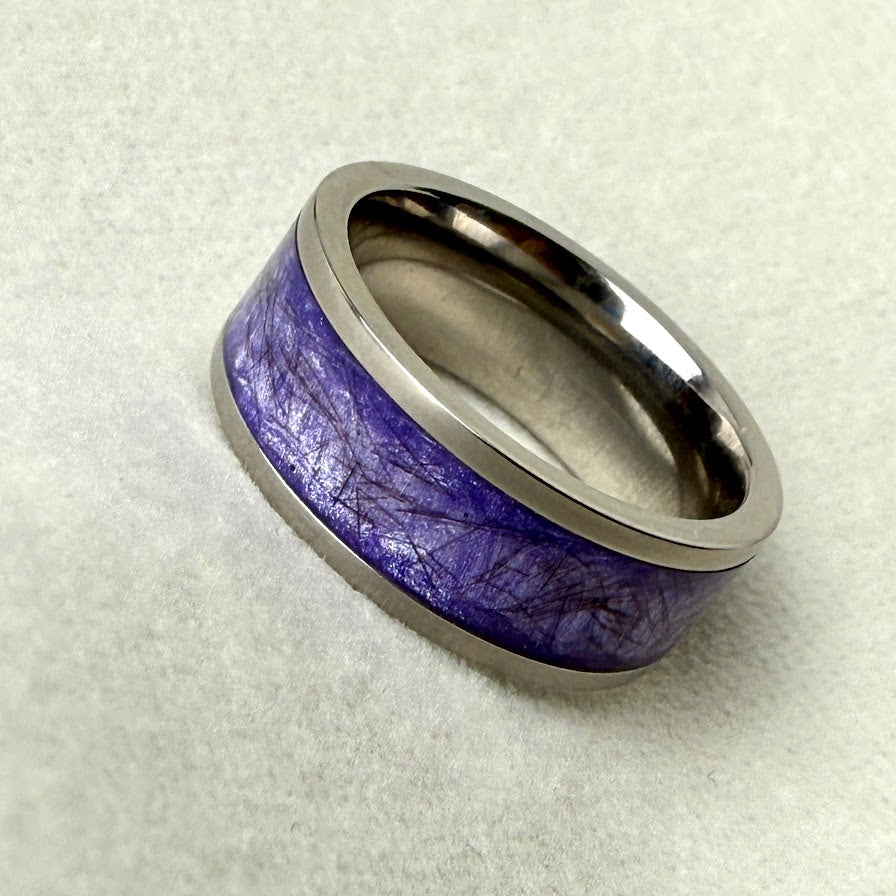 8mm Titanium Band Ring