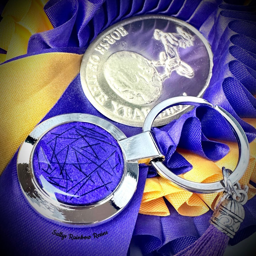 Engraved keyring