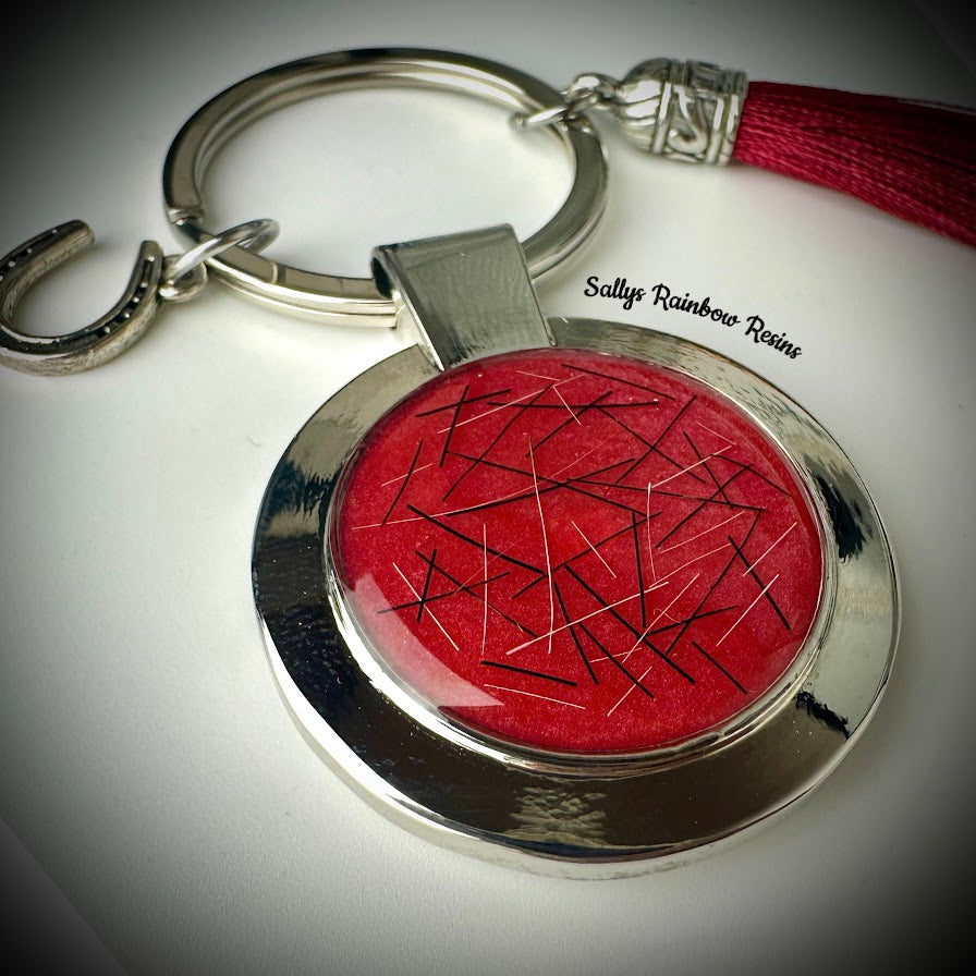 Engraved keyring