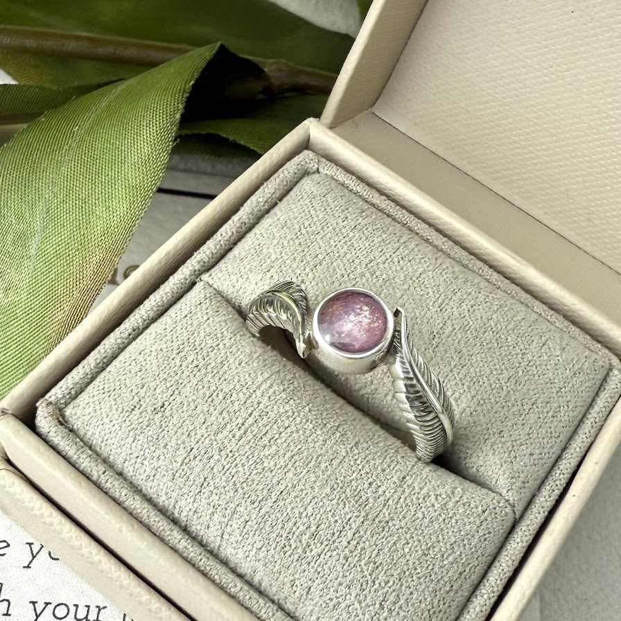 When Feathers Appear Ring