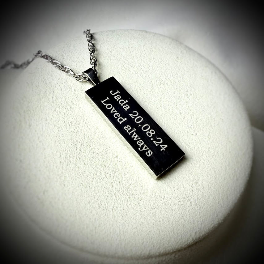 Titanium 5 bar Pendant