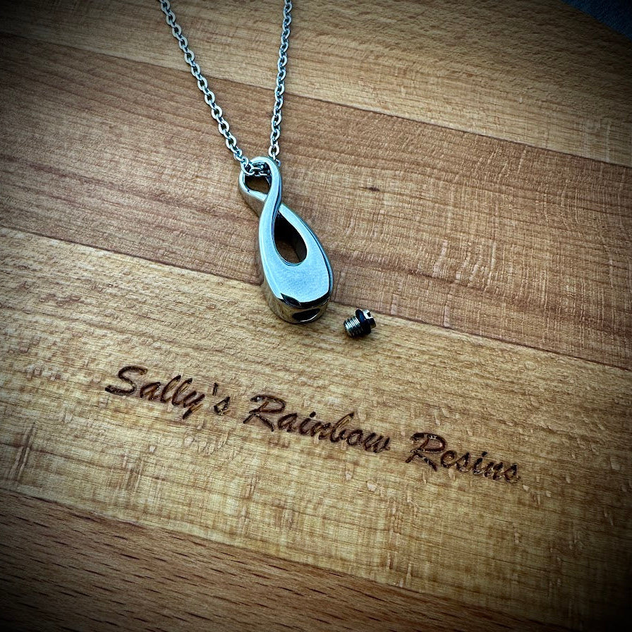 Self Fill Infinity Urn Pendant