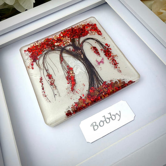 Framed Hair/ Horse hair Tree of Life