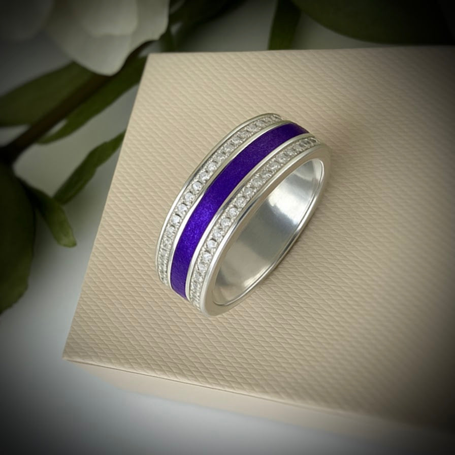 6mm Silver Forever My Always Ring