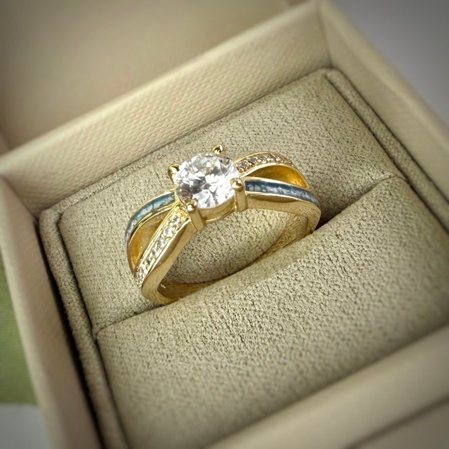 9ct Gold For Eternity Infinity Ring