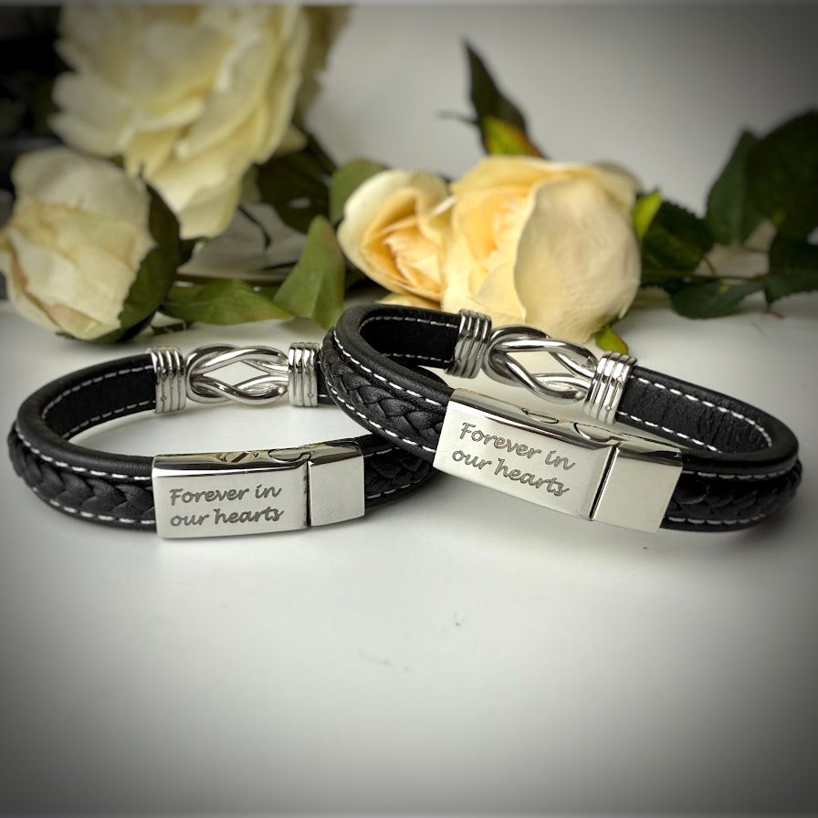 Braided Knot Self Fill Urn Bracelet