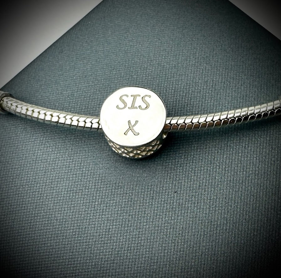 CZ Round Bracelet Charm
