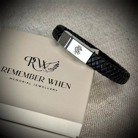 Braided Self Fill Urn Bracelet