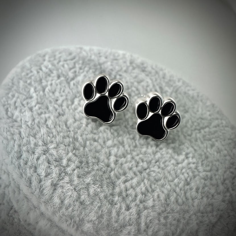 Paw Stud Earrings