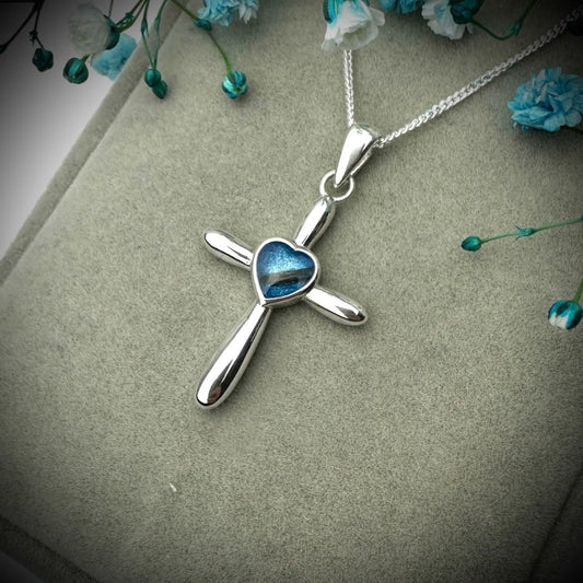 Heart Cross Pendant