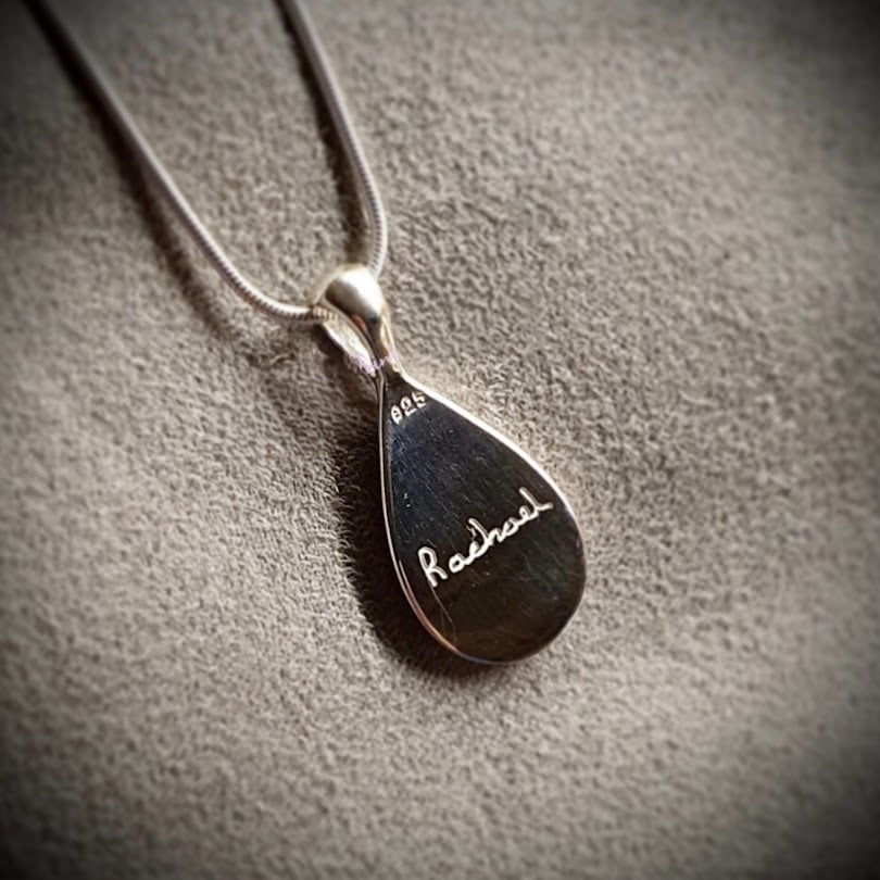 Solid Teardrop Pendant