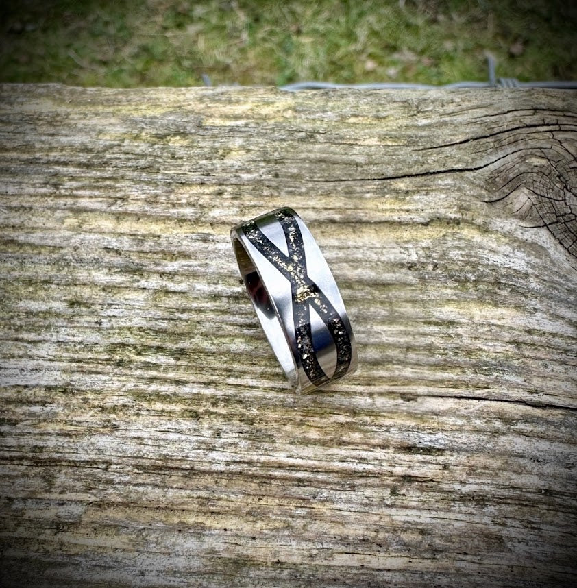 8mm Titanium Infinity Band Ring