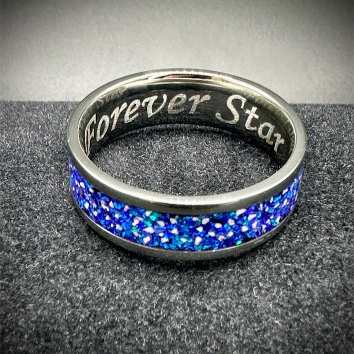 8mm Stainless Steel Band Ring