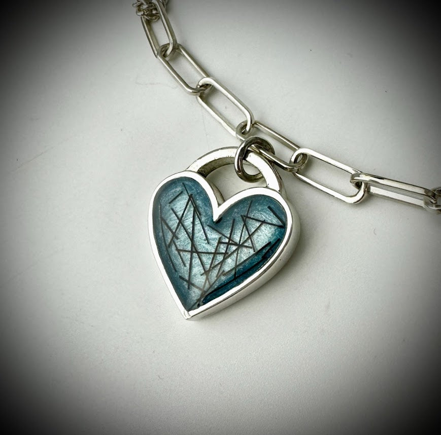 Linked to my Heart adjustable Bracelet