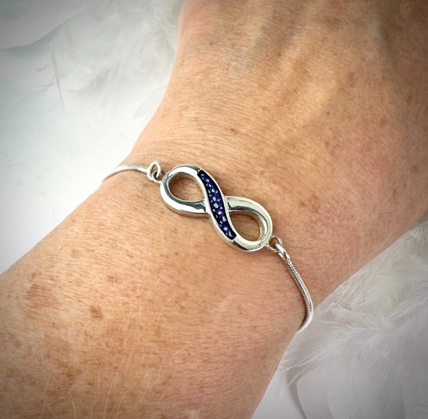 Infinity Adjustable Slider Bracelet