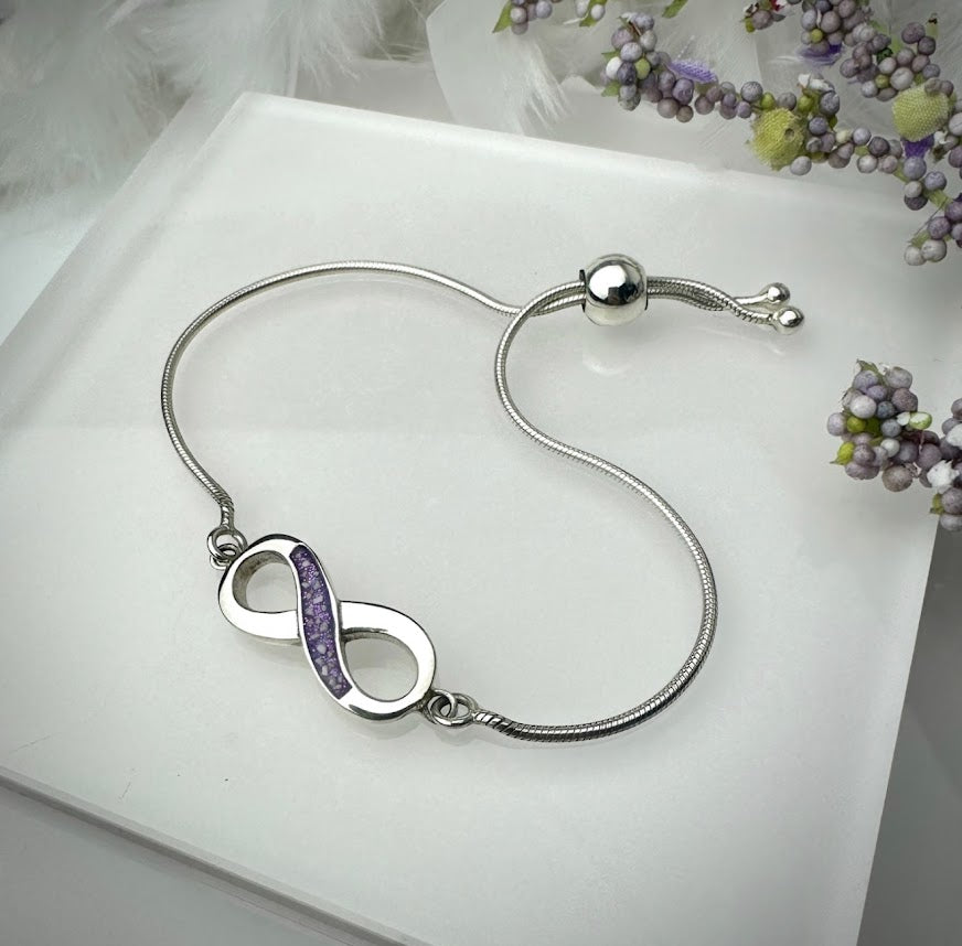 Infinity Adjustable Slider Bracelet