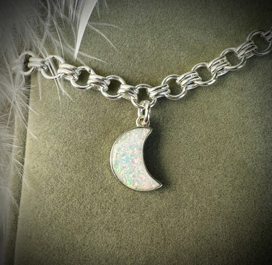 Moon Bracelet - Choice of Chain