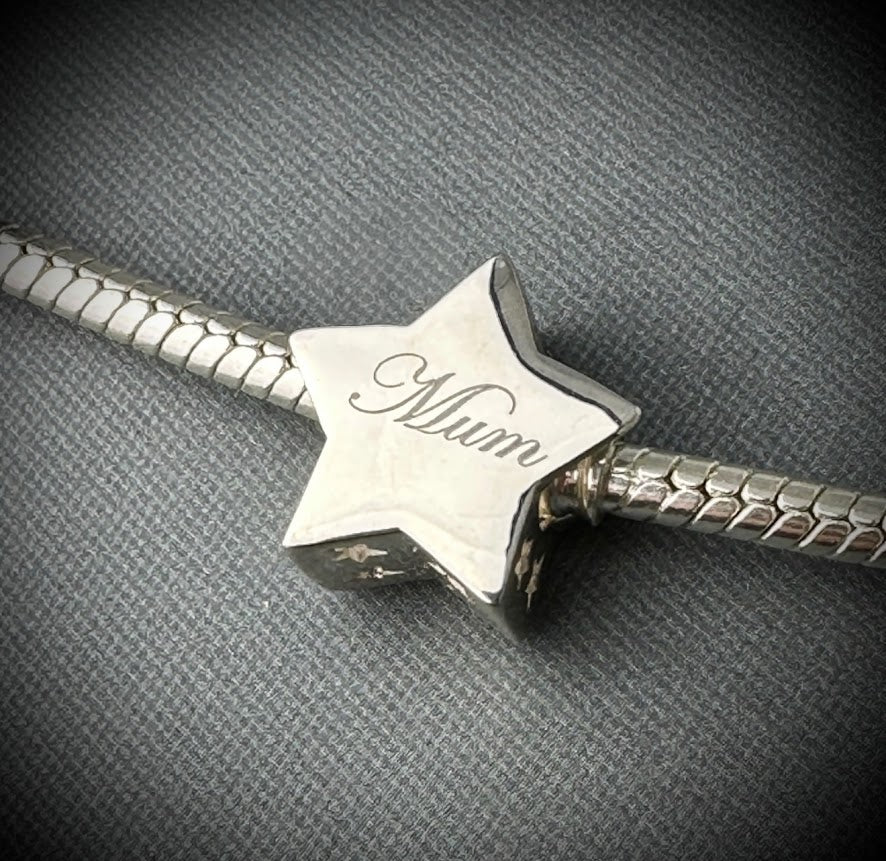 The Brightest Star Bracelet Charm